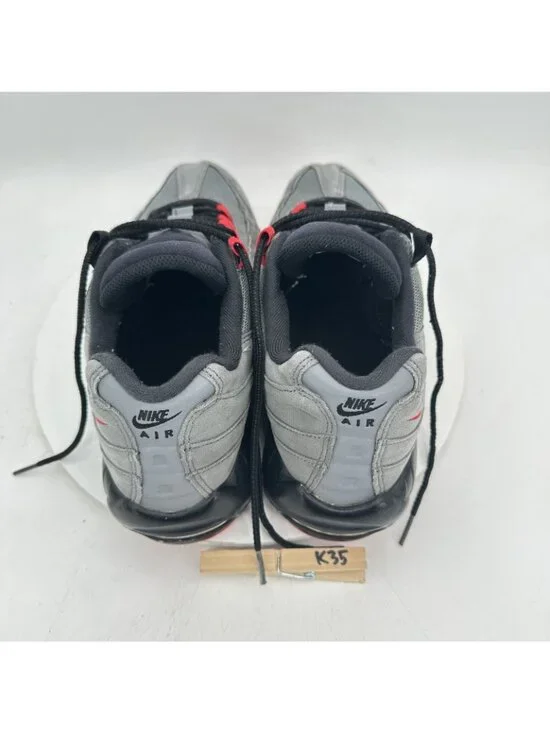 Nike Air Max 95 Men Size 12 314350-997 Grey Black Red Training Shoes - Picture 10 of 10
